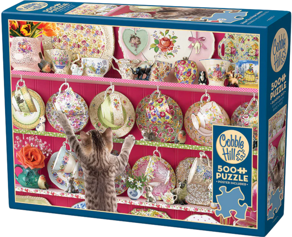 High Tea High Jinks | Cobble Hill | 500 Pieces | Jigsaw Puzzle