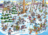 Hockey Town - Doodletown | Dave Whamond | Cobble Hill | 1000 Pieces | Jigsaw Puzzle