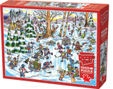 Hockey Town - Doodletown | Dave Whamond | Cobble Hill | 1000 Pieces | Jigsaw Puzzle