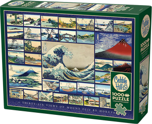 Hokusai - Katsushika Hokusai | Cobble Hill | 1000 Pieces | Jigsaw Puzzle