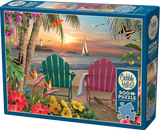 Island Paradise - Alan Giana | Cobble Hill | 500 Pieces | Jigsaw Puzzle