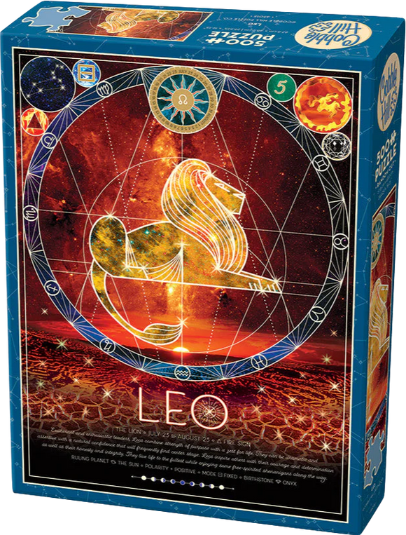 Leo | Cobble Hill | 500 Pieces | Jigsaw Puzzle