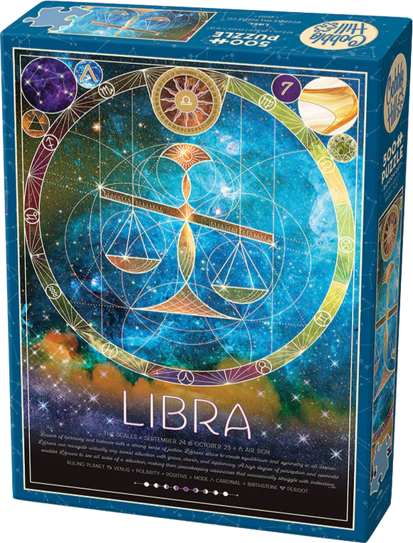 Cobble Hill | Libra | 500 Pieces | Jigsaw Puzzle