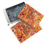 Cobble Hill | Orange - Colour Project | Shelley Davies | 1000 Pieces | Jigsaw Puzzle