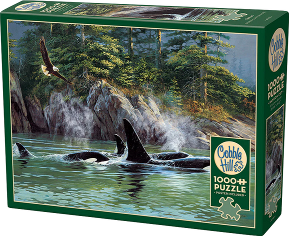 Cobble Hill | Orcas - Persis Clayton Weirs | 1000 Pieces | Jigsaw Puzzle