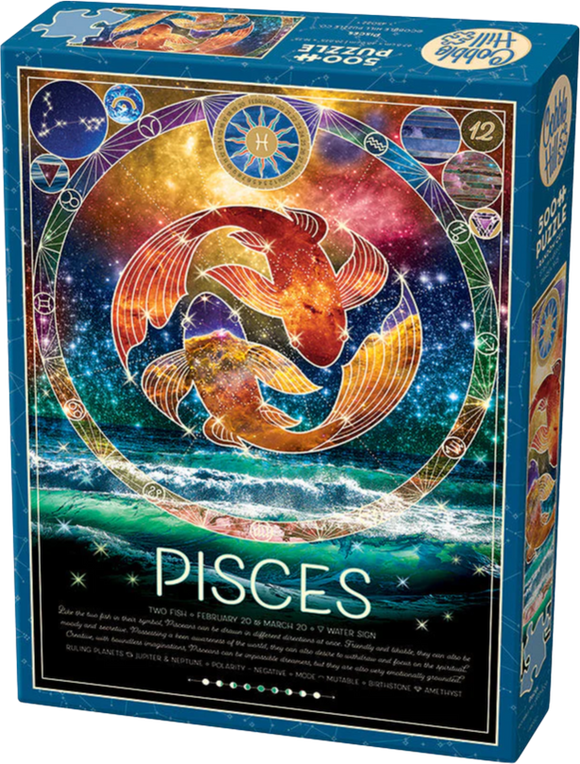 Cobble Hill | Pisces | 500 Pieces | Jigsaw Puzzle