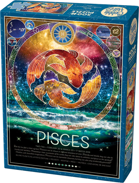 Pisces | Cobble Hill | 500 Pieces | Jigsaw Puzzle