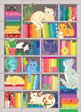 Cobble Hill | Rainbow Cat Quilt | 1000 Pieces | Jigsaw Puzzle