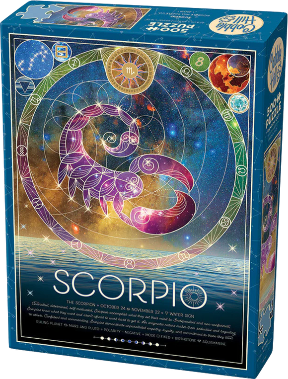 Cobble Hill | Scorpio | 500 Pieces | Jigsaw Puzzle