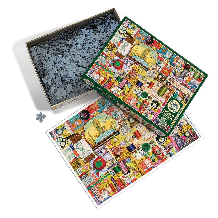 Sewing Notions - Shelley Davies | Cobble Hill | 1000 Pieces | Jigsaw P ...