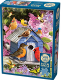 Spring Birdhouse - Greg Giordano | Cobble Hill | 500 Pieces | Jigsaw Puzzle