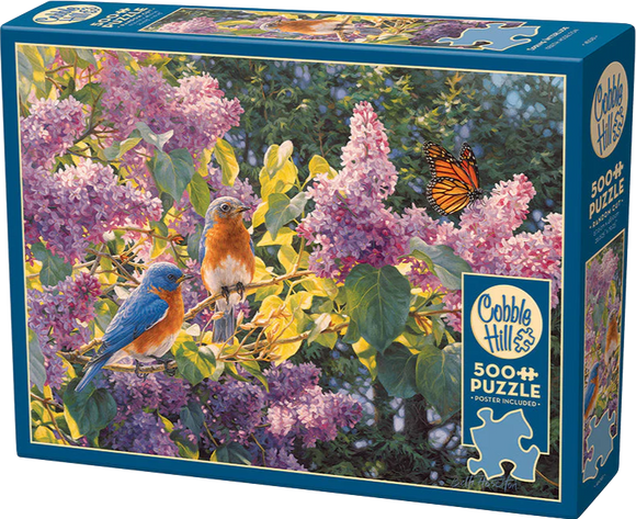 Cobble Hill | Spring Interlude - Beth Hoselton | 500 Pieces | Jigsaw Puzzle