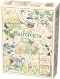 Summer - Country Diary | Edith Holden | Cobble Hill | 1000 Pieces | Jigsaw Puzzle