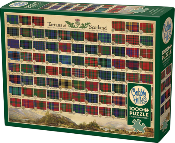 Cobble Hill | Tartans Of Scotland | 1000 Pieces | Jigsaw Puzzle