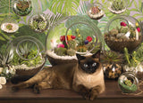 Cobble Hill | Terrarium Cat | 1000 Pieces | Jigsaw Puzzle