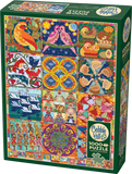 Cobble Hill | Twelve Days Of Christmas Quilt | 1000 Pieces | Jigsaw Puzzle