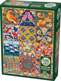 Twelve Days Of Christmas Quilt | Cobble Hill | 1000 Pieces | Jigsaw Puzzle