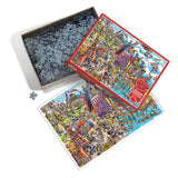 Cobble Hill | Viking Village - Doodletown | Dave Whamond | 1000 Pieces | Jigsaw Puzzle