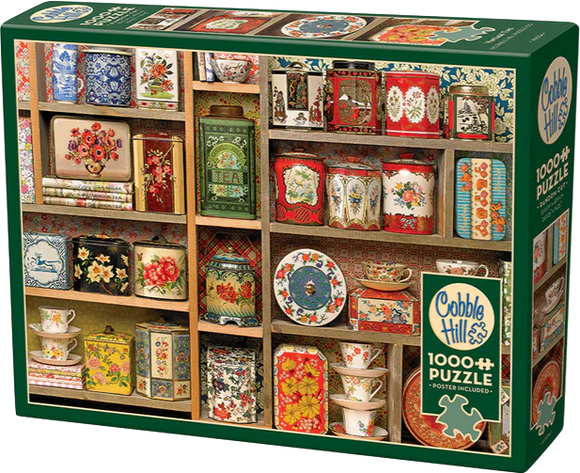 Cobble Hill | Vintage Tins | 1000 Pieces | Jigsaw Puzzle