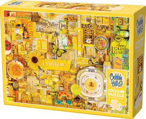 Cobble Hill | Yellow - Colour Project | Shelley Davies | 1000 Pieces | Jigsaw Puzzle