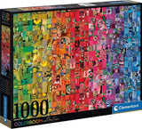 Collage | Colourbloom Collection | Clementoni | 1000 Pieces | Jigsaw Puzzle