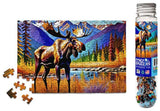 Colourful Moose | Micro Puzzles | 150 Pieces | Micro Jigsaw Puzzle
