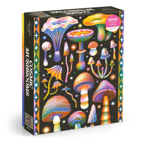 Cosmic Mushrooms - Jasmine Floyd | Galison | 1000 Pieces | Jigsaw Puzzle