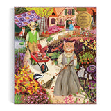 Cottage Cats - Anja Riebensahm | Galison | 1000 Pieces | Jigsaw Puzzle