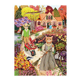 Cottage Cats - Anja Riebensahm | Galison | 1000 Pieces | Jigsaw Puzzle