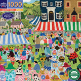Country Fair - Vanessa Bowman | Eeboo | 1000 Pieces | Jigsaw Puzzle