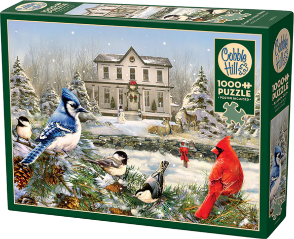 Country House Birds - Greg Giordano | Cobble Hill | 1000 Pieces | Jigsaw Puzzle