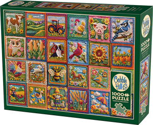 Country Life Crochet - Jessica White | Cobble Hill | 1000 Pieces | Jigsaw Puzzle