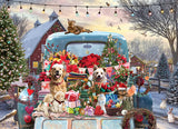 Country Truck In Winter | Cobble Hill | 500 Pieces | Jigsaw Puzzle