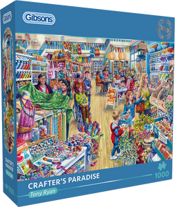 Crafter's Paradise - Tony Ryan | Gibsons | 1000 Pieces | Jigsaw Puzzle