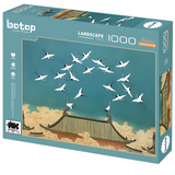 Crane | Botop Blackcard | 1000 Piece Puzzle | Jigsaw Puzzle