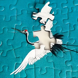 Crane | Botop Blackcard | 1000 Piece Puzzle | Jigsaw Puzzle