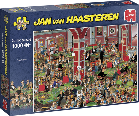 Crazy Casino - Jan van Haasteren | Jumbo | 1000 Pieces | Jigsaw Puzzle