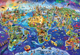 Crazy World | Eurographics | 2000 Pieces | Jigsaw Puzzle