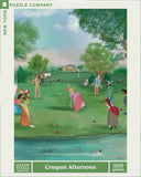 Croquet Afternoon - Tug Rice | New York Puzzle Company | 500 Pieces | Jigsaw Puzzle