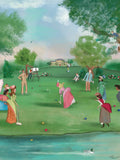 Croquet Afternoon - Tug Rice | New York Puzzle Company | 500 Pieces | Jigsaw Puzzle
