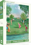 Croquet Afternoon - Tug Rice | New York Puzzle Company | 500 Pieces | Jigsaw Puzzle