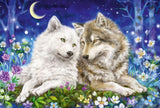 Cuddly Wolf Friends | Schmidt | 200 Pieces | Jigsaw Puzzle