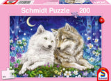 Cuddly Wolf Friends | Schmidt | 200 Pieces | Jigsaw Puzzle
