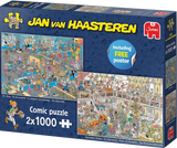 DIY Shop & Renovation Project | Jan van Haasteren | Jumbo | 2 X 1000 Pieces | Jigsaw Puzzle