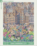 'Dam Charming City - Max Tilse | New York Puzzle Company | 1000 Pieces | Jigsaw Puzzle