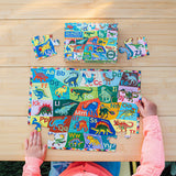 Dinosaur Alphabet - Sarah Walsh | Eeboo | 20 XL Pieces | Jigsaw Puzzle