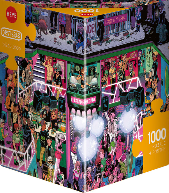 Disco 3000 - Uli Oesterle | Heye | 1000 Pieces | Jigsaw Puzzle