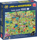 Dog Parkour - Jan van Haasteren | Jumbo | 1000 Pieces | Jigsaw Puzzle