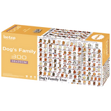Dog’s Family | Botop Blackcard | 300 Pieces | Jigsaw Puzzle