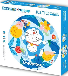 Merry Haven - Doraemon | Botop | 1000 Pieces | Circular Jigsaw Puzzle